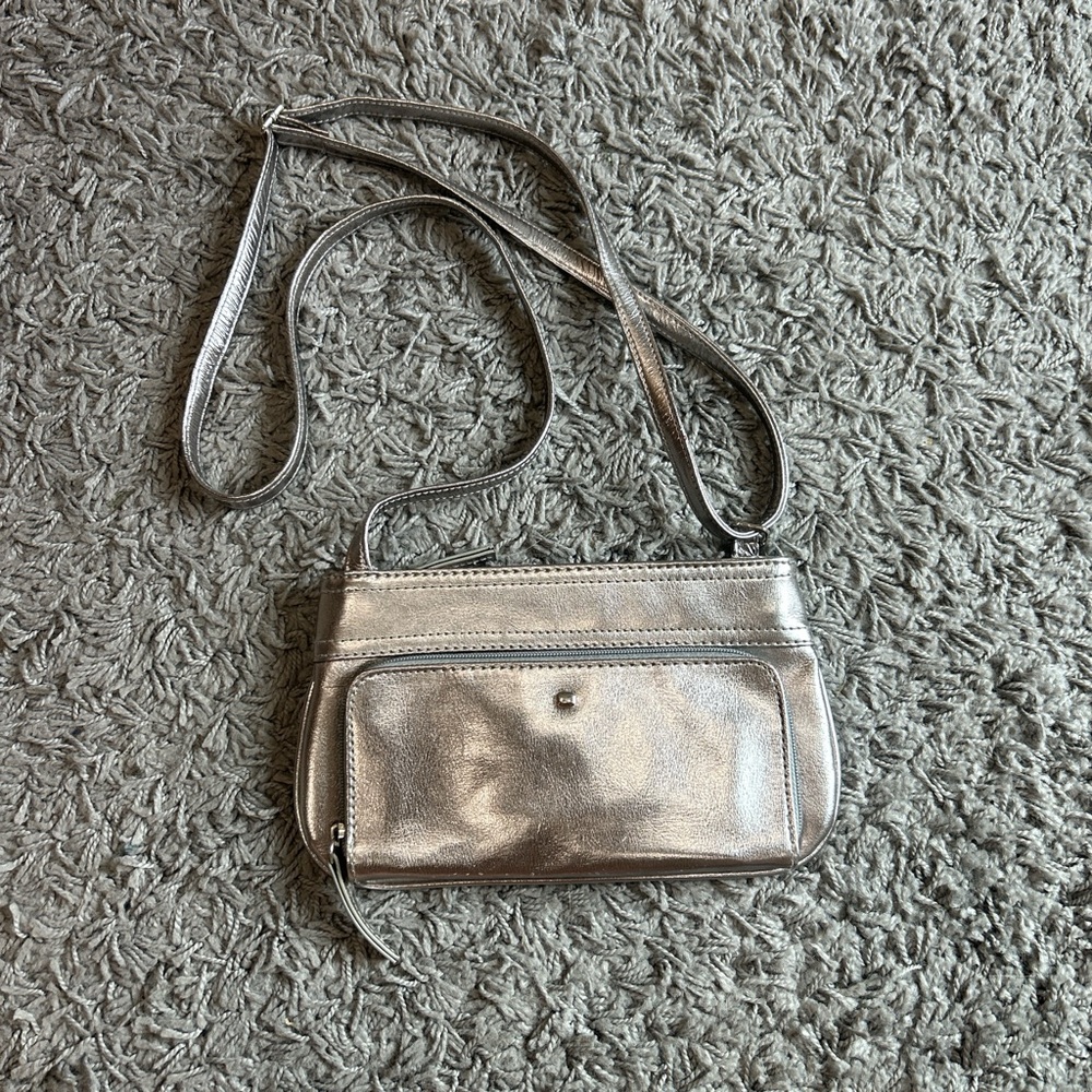 SILVER Y2K BAG